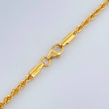 Cadena Lazo 2.7gr / 44.8cm / 1.8mm Oro Amarillo +3 18K $