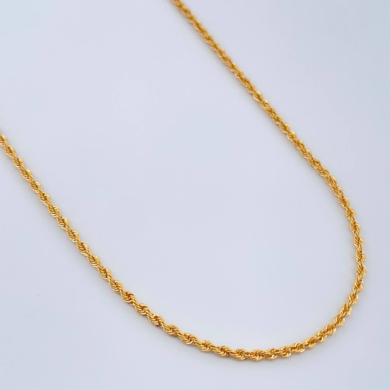 Cadena Lazo 1.55gr / 45cm / 2mm Oro Amarillo +3 18K $