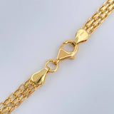Cadena China 8.75gr / 60.5cm / 4.55mm Oro Amarillo +1 18K $