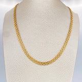 Cadena China 8.75gr / 60.5cm / 4.55mm Oro Amarillo +1 18K $