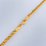 Cadena Franco 11.5gr / 60cm / 2.72mm Oro Amarillo +3 18K $