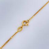 Cadena Veneciana 5.45gr / 70cm / 0.95mm Oro Amarillo +3 18K $