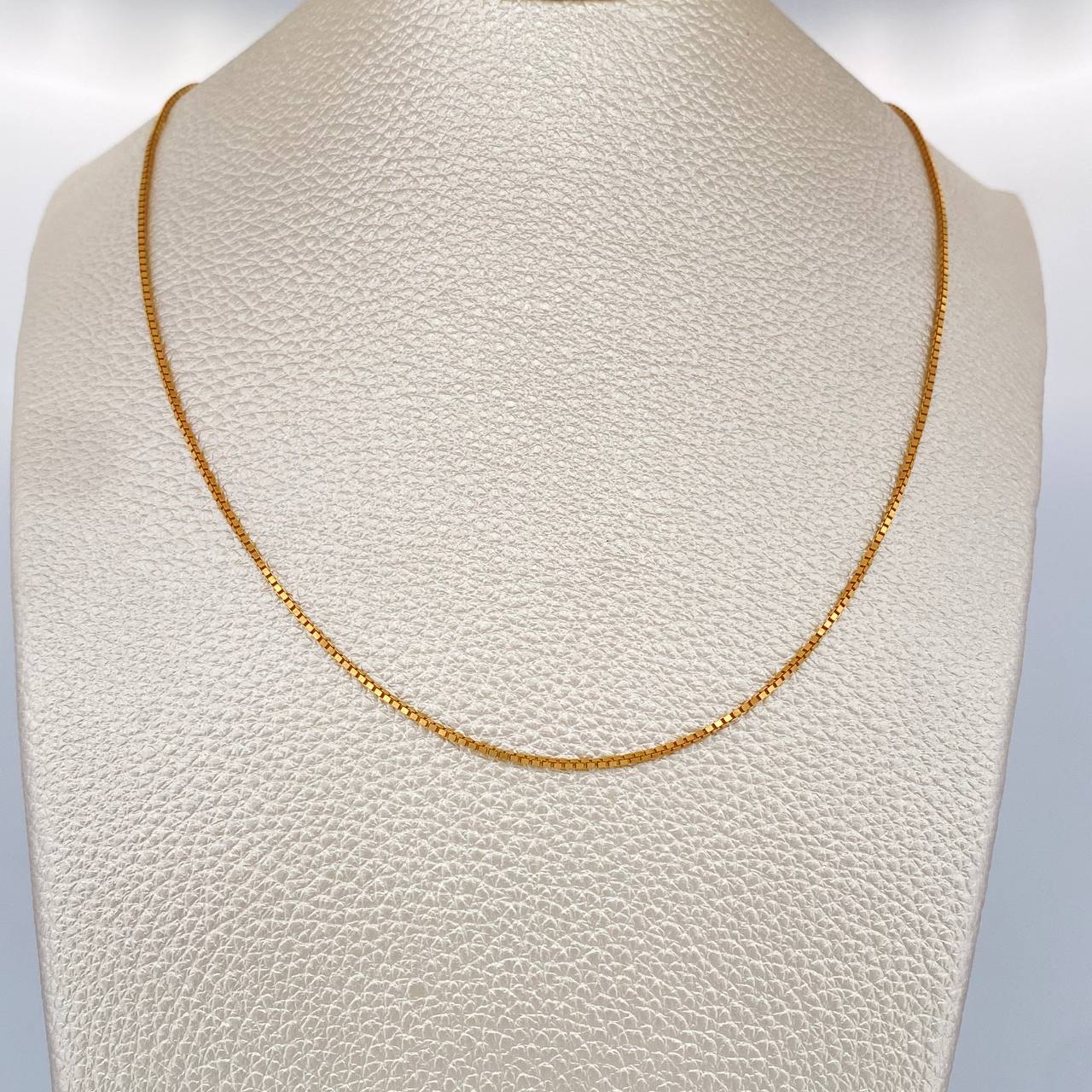 Cadena Veneciana 5.45gr / 70cm / 0.95mm Oro Amarillo +3 18K $