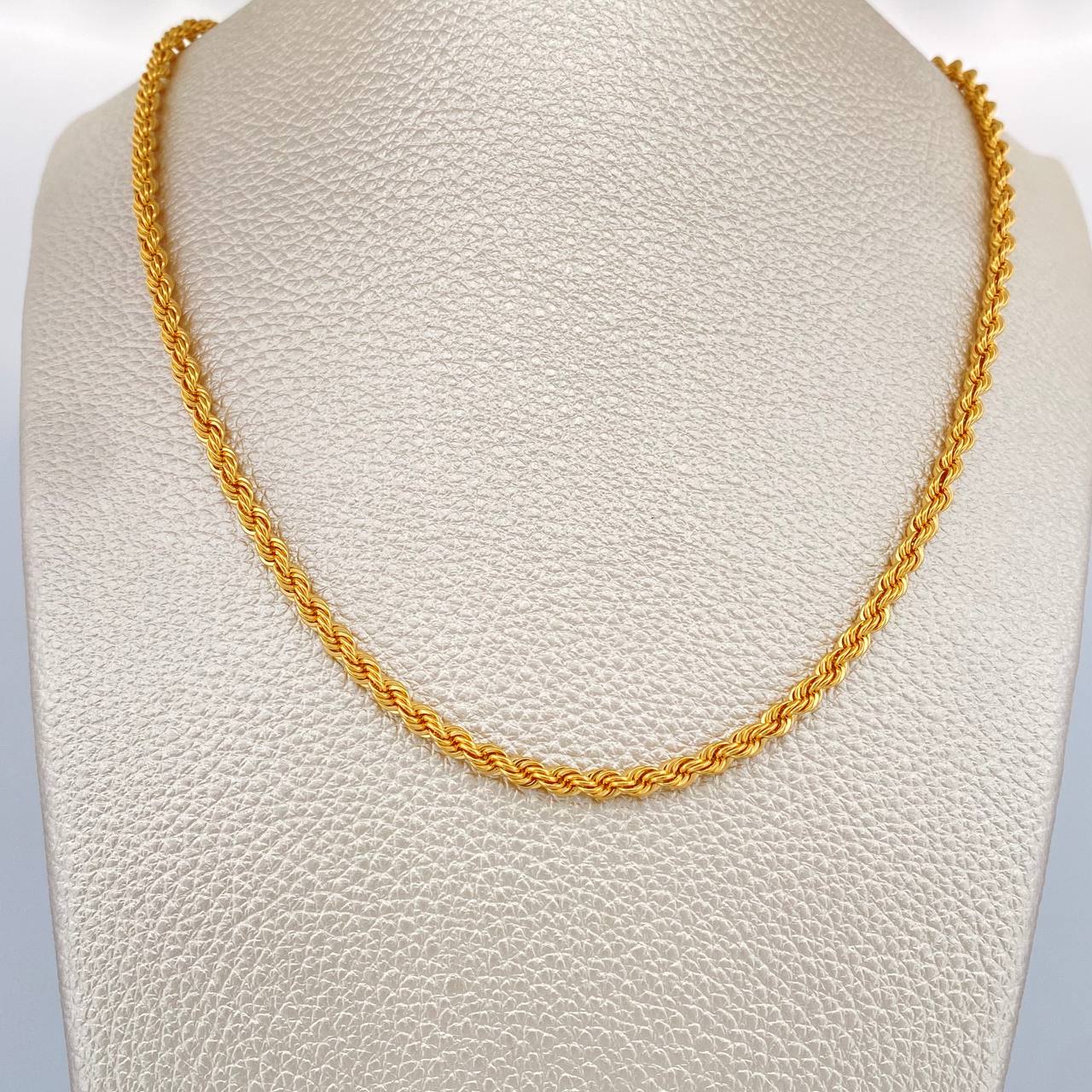 Cadena Lazo 8.4gr / 60cm / 3.2mm Oro Amarillo +3 18K $