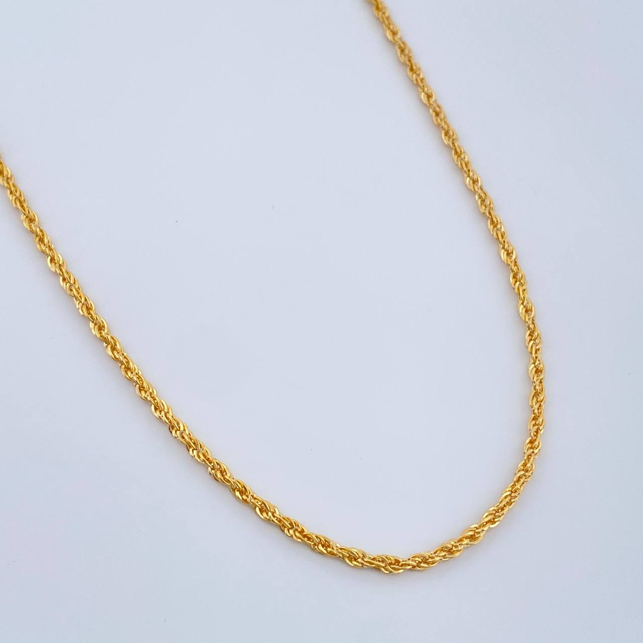 Cadena Lazo 0.85gr / 45cm / 1.2mm Oro Amarillo +3 18K %