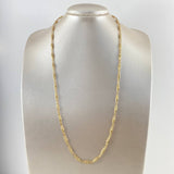 Cadena Rustico Dubai 9.25gr / 60cm / 3.5mm Oro Amarillo ©