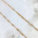 Cadena Rustico Dubai 9.25gr / 60cm / 3.5mm Oro Amarillo ©