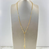 Rosario Rustico GC 6gr / 55cm / 3mm Virgen Milagrosa Oro Amarillo