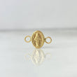 Herraje Virgen Milagrosa 0.4gr / 1.5cm / Oro Amarillo