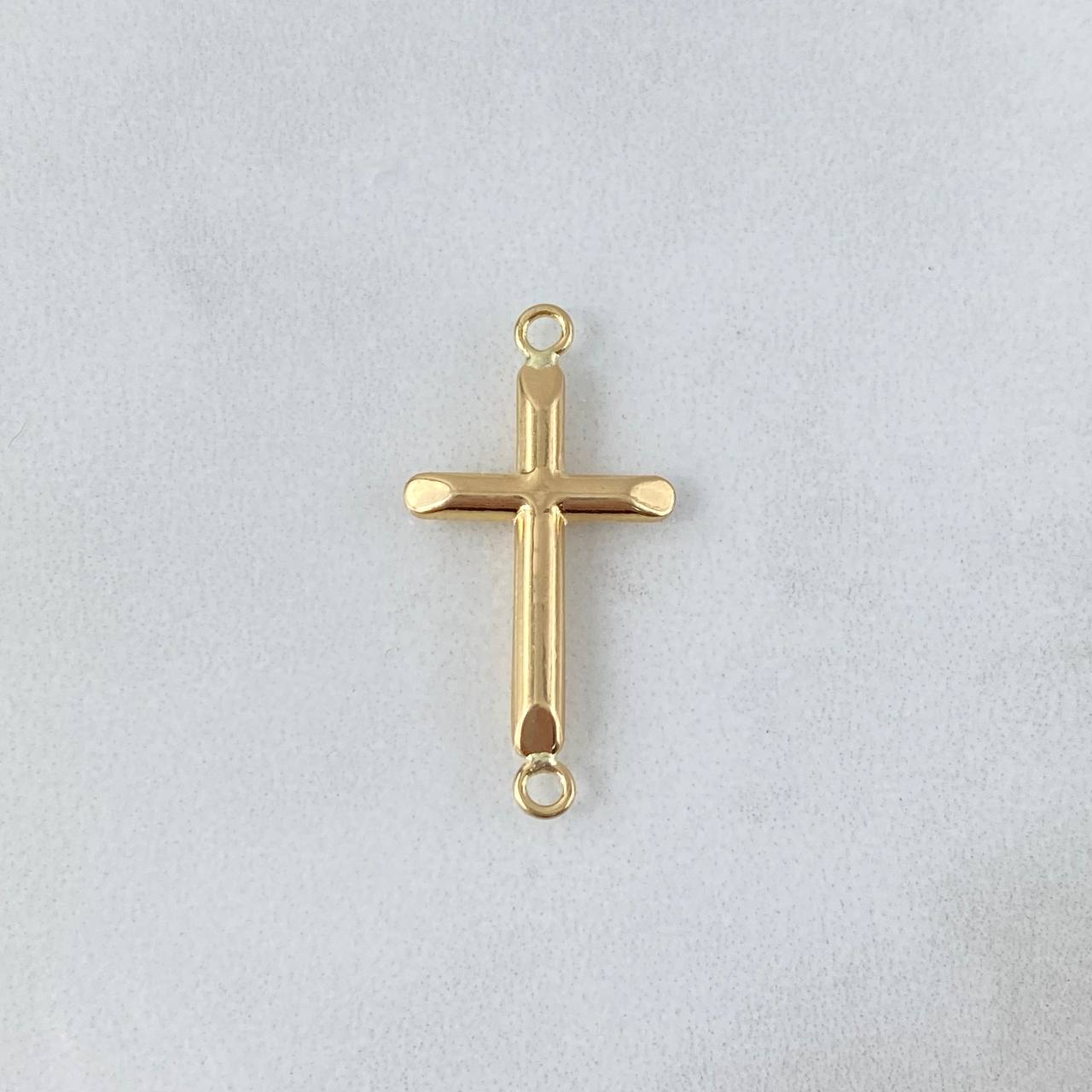 Herraje Cruz 0.4gr / 2.1cm / Oro Amarillo