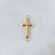 Herraje Cruz 0.4gr / 2.1cm / Oro Amarillo