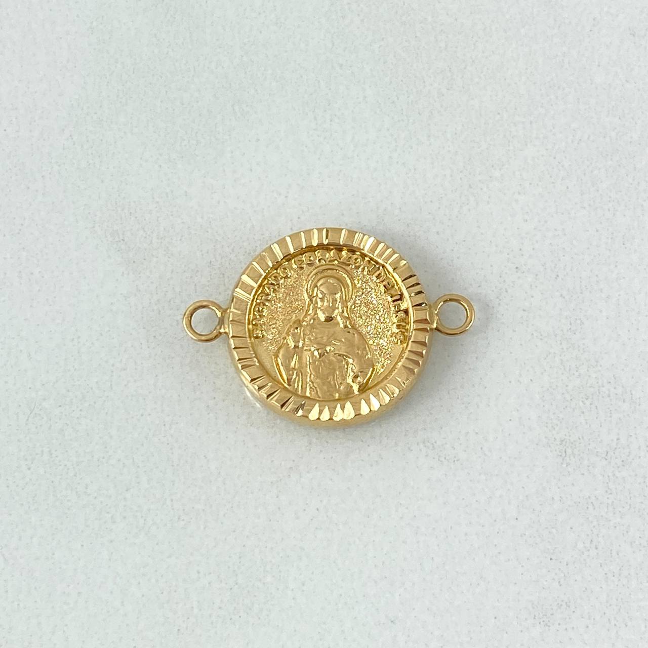 Herraje Sagrado Corazón de Jesus 1.3gr / 2.2cm / Oro Amarillo
