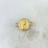 Herraje Virgen María 0.3gr / 1.3cm / Oro Amarillo