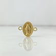Herraje Virgen Milagrosa 0.7gr / 1.5cm / Oro Amarillo