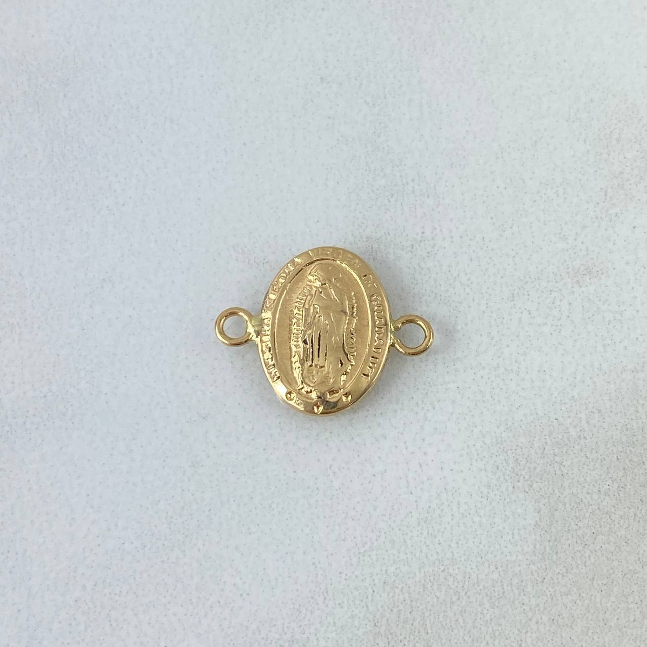 Herraje Virgen de Guadalupe 0.7gr / 1.6cm / Oro Amarillo