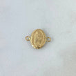 Herraje Virgen de Guadalupe 0.7gr / 1.6cm / Oro Amarillo
