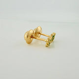 Topos Trebol 0.65gr / 4mm Oro Amarillo 18K &
