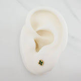 Topos Trebol 0.65gr / 4mm Oro Amarillo 18K &