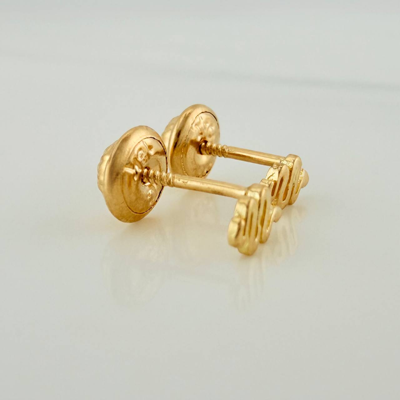 Topos Serpiente 0.6gr / 4mm Oro Amarillo 18K &