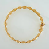 Pulso Aro San Benito 11.45gr / 16.9cm / 8.4mm Oro Amarillo 18K