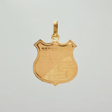Dije Escudo Deportivo Cali 1.3gr / 2.5cm / Oro Amarillo 18K %