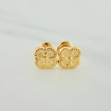 Topos Trebol 0.65gr / 4.5mm Oro Amarillo 18K &