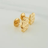 Topos Trebol 0.65gr / 4.5mm Oro Amarillo 18K &