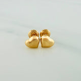 Topos Corazon  0.65gr / Troquelado Oro Amarillo &