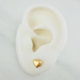 Topos Corazon  0.65gr / Troquelado Oro Amarillo &