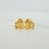 Topos Corona 0.8gr / Circones Blancos Oro Amarillo &