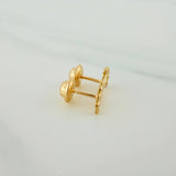 Topos Corona 0.8gr / Circones Blancos Oro Amarillo &