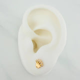 Topos Corona 0.8gr / Circones Blancos Oro Amarillo &