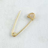 Herraje Gancho Nodriza 0.9gr / 2.3cm / Oro Amarillo 18K ©