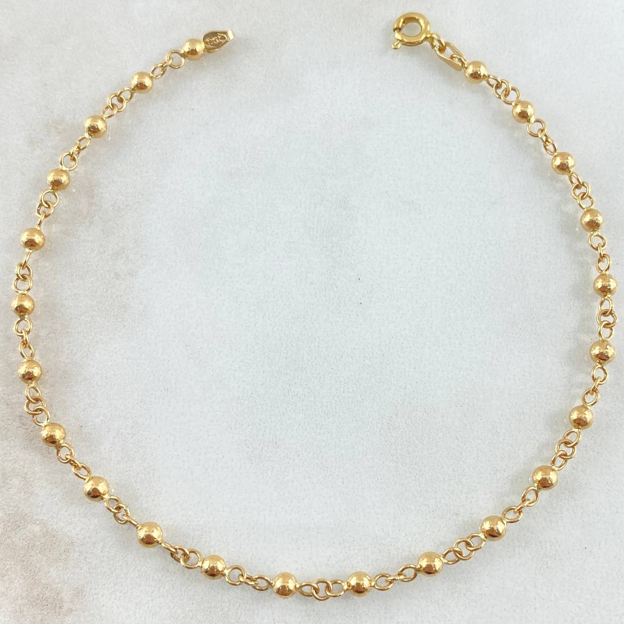Pulso Tipo Militar 2.7gr / 20cm / Oro Amarillo 18K ©