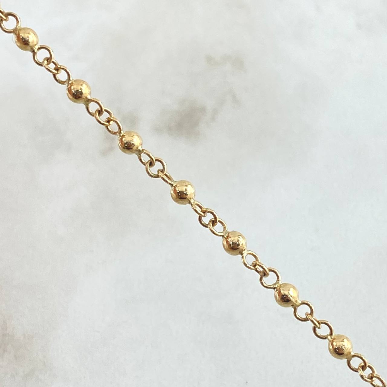 Pulso Tipo Militar 2.7gr / 20cm / Oro Amarillo 18K ©