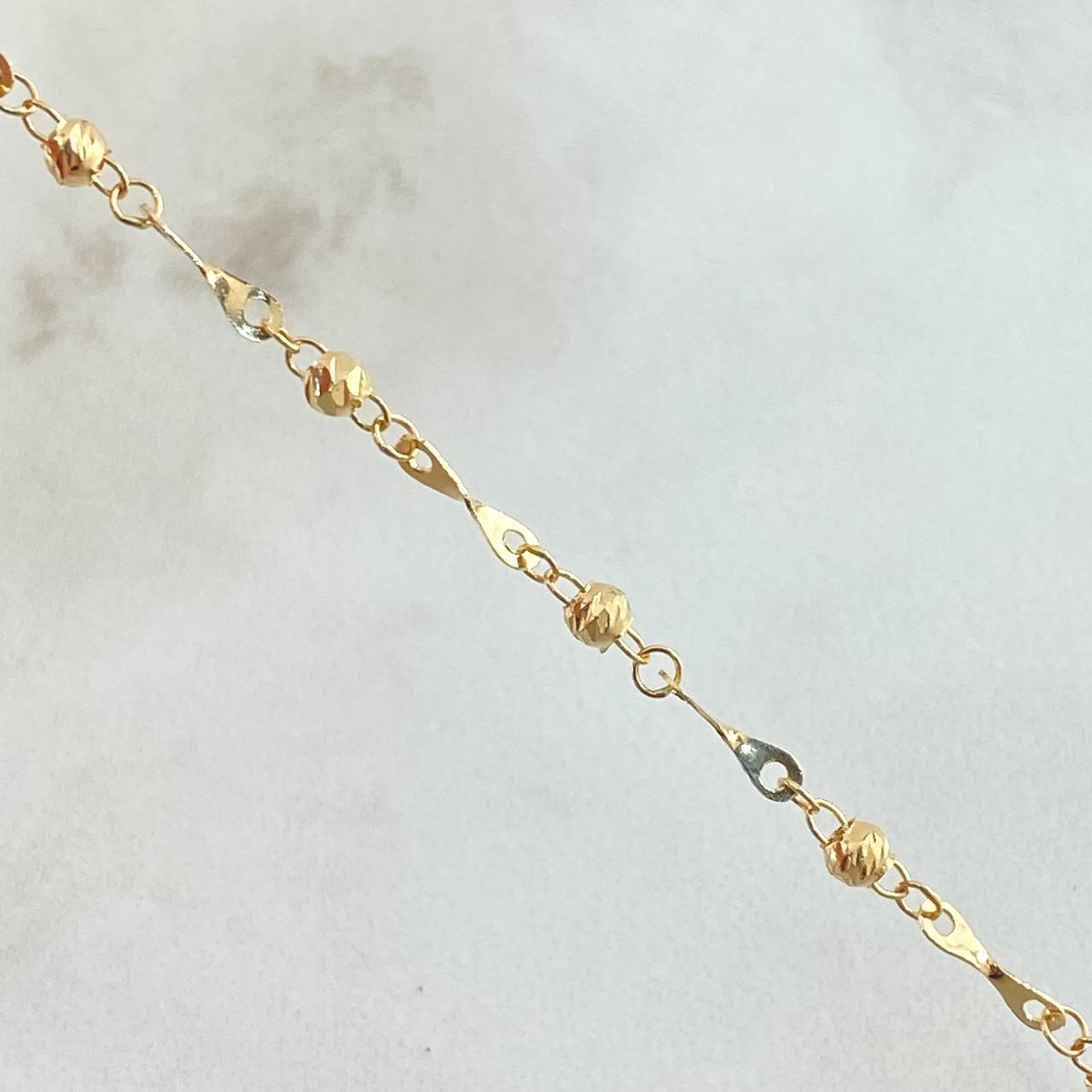 Pulso Tipo Militar Espiraculo 1.5gr / 18cm / Oro Amarillo 18K ©