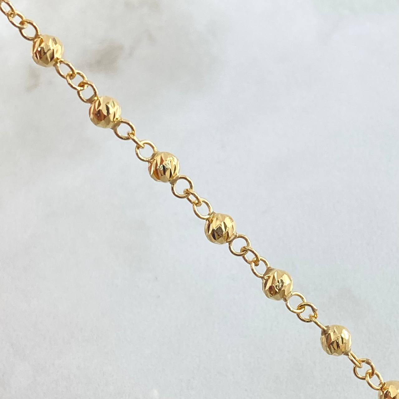 Pulso Tipo Militar 2.65gr / 17cm / 5mm Oro Amarillo 18K