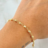 Pulso Tipo Militar 2.6gr / 17.5cm / 5mm Oro Amarillo 18K