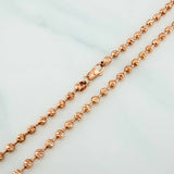 Cadena Militar 17.9 g / 57.6 cm / 3 mm Oro Rosa 18K