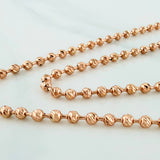 Cadena Militar 17.9 g / 57.6 cm / 3 mm Oro Rosa 18K