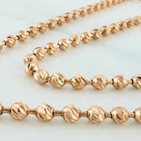 Cadena Militar 31.1 g / 72 cm / 4 mm Oro Rosa 18K
