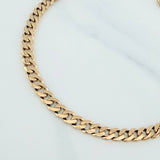 Pulso Cubano 5.25 g / 21 cm / 4.9 mm Oro Amarillo 18K