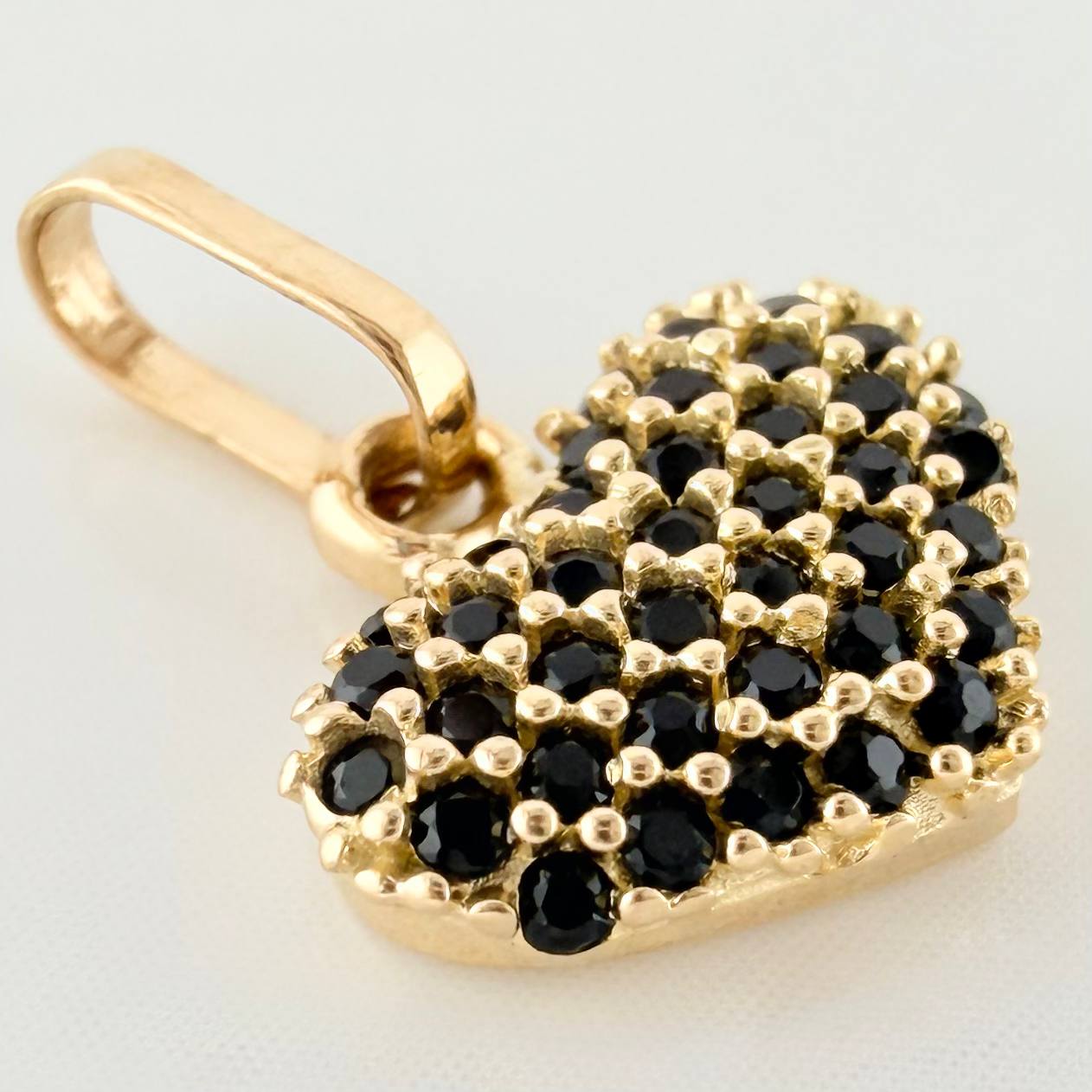 Dije Corazón 0.9 g / 1.4 cm Oro Amarillo 18K