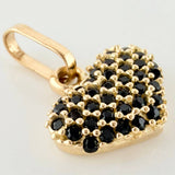 Dije Corazón 0.9 g / 1.4 cm Oro Amarillo 18K