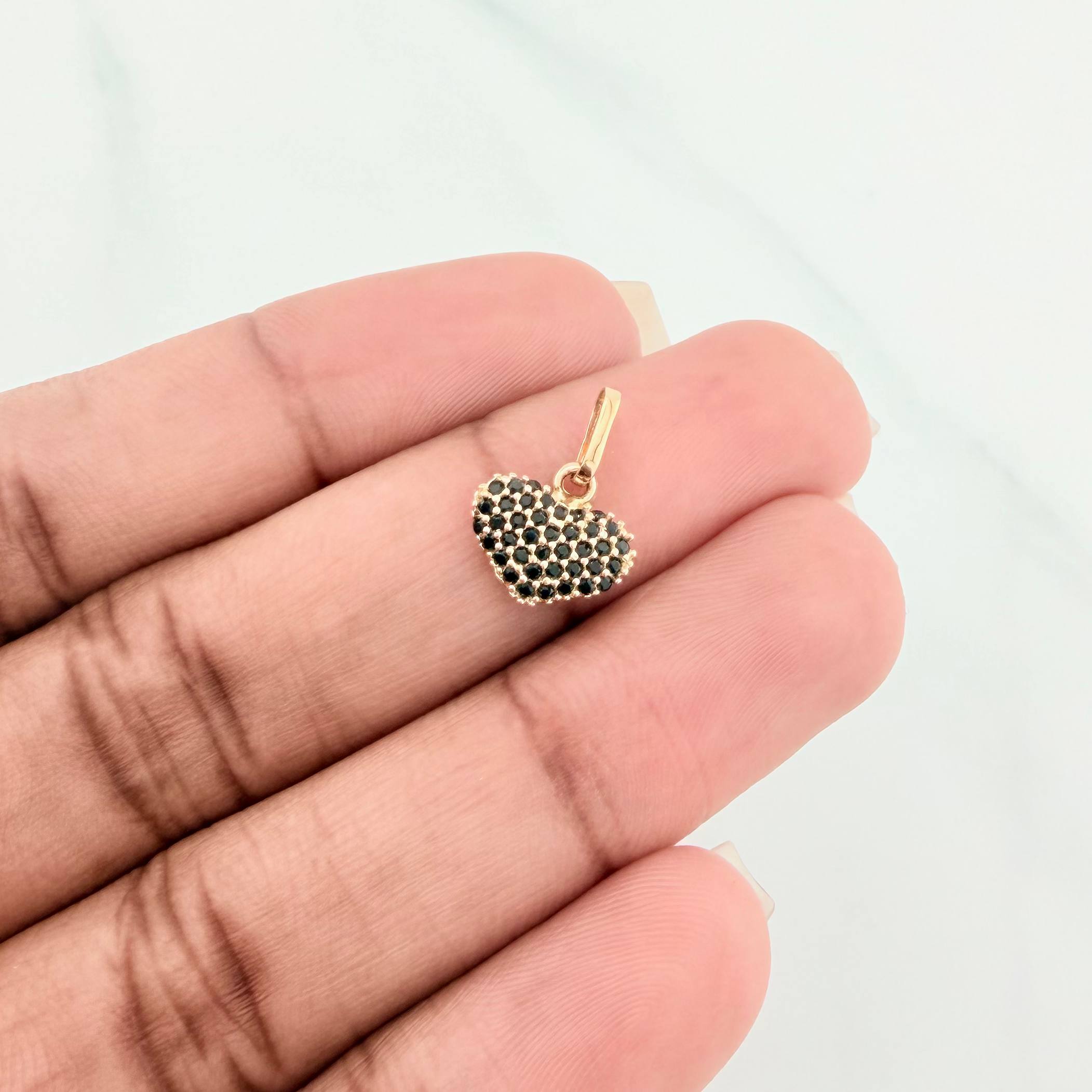 Dije Corazón 0.85 g / 1.4 cm Oro Amarillo 18K