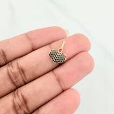 Dije Corazón 0.9 g / 1.4 cm Oro Amarillo 18K
