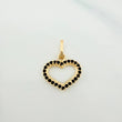 Dije Silueta Corazón 0.8 g / 1.7 cm Oro Amarillo 18K