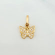 Dije Mariposa 0.75 g / 1.4 cm Oro Amarillo 18K