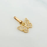 Dije Mariposa 0.75 g / 1.4 cm Oro Amarillo 18K