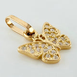 Dije Mariposa 0.75 g / 1.4 cm Oro Amarillo 18K